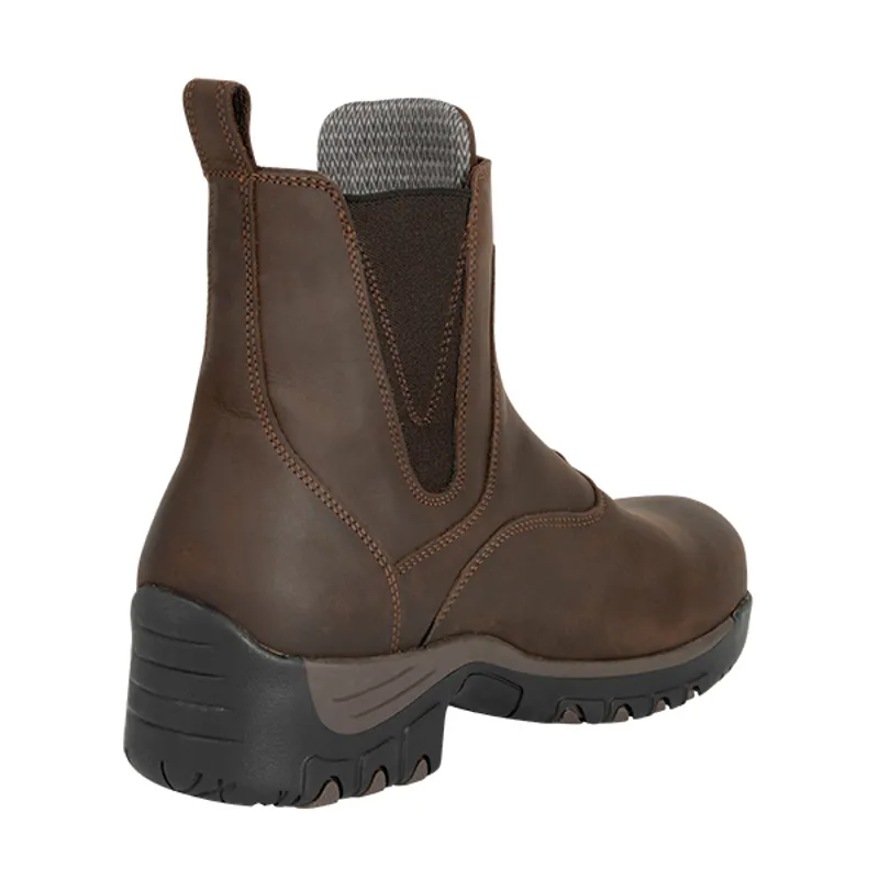 Fonte Verde Luso Ladies Zip Paddock Boot Chocolate-4
